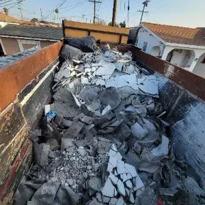 Water-damaged wood documented before Faircrest Heights reconstruction work