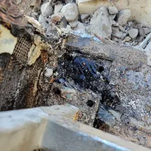 Damaged materials removed during Hermosa Beach water intrusion repair